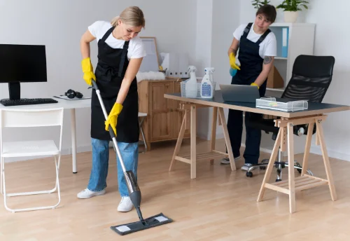 Nettoyage de bureau professionnel à la Beaume